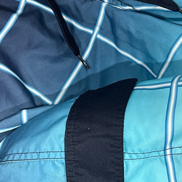 Ocean Pacific OP Mens Blue Board Shorts Swim Trunks Surfer Bathing Suit - Picture 3 of 7